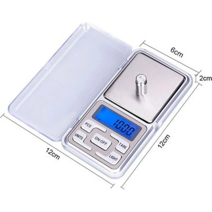 Dijital Hassas Elektronik Kuyumcu Cep Terazisi Tartı 200 gr / 0.01 gr (5263)