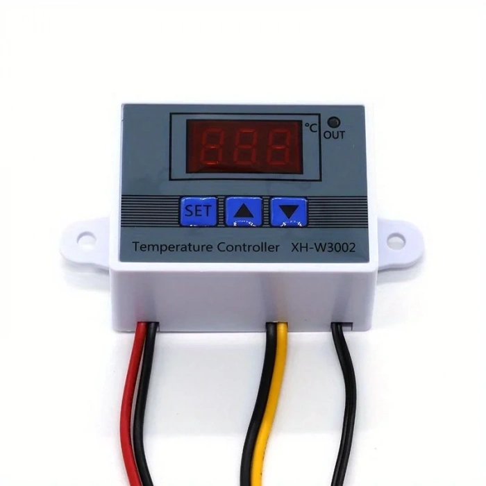 Dijital Termostat Xh-w3002 Led Ekranlı Sıcaklık Kontrol Cihazı 220v