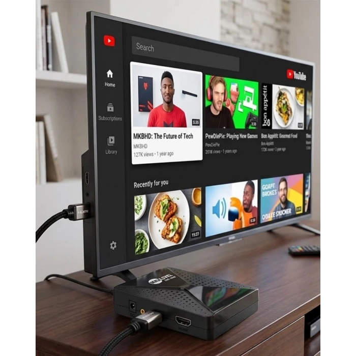 Dijital Uydu Receiver 1080p Hdmı Çıkışlı Kanal Güncellemeli