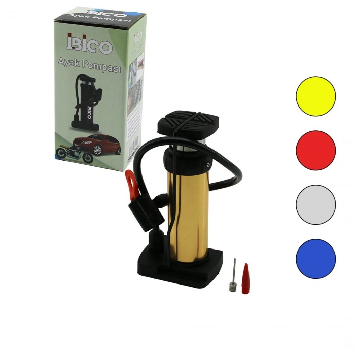 DİKEY MODE LİNCE PİSTONLU AYAK POMPASI OTO-ARAÇ - BİSİKLET-MOTOR LASTİK - TOP - ŞİŞME HAVUZ-YATAK (5263)