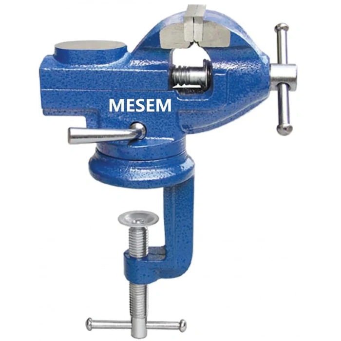 Dönerli Tezgah Ve Masa Mengene Mini 60 Mm