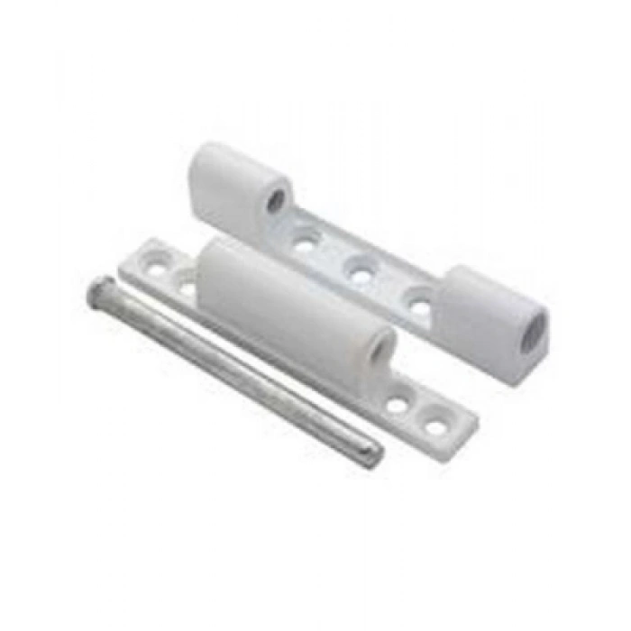 DÜZ METAL BEYAZ METAL 75MM PVC PENCERE MENTEŞE (5263)
