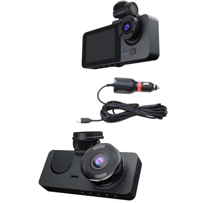 Dvr Araç İçi Kamera Hareket Algılayabilen 1080p Carplay Video Kaydedici