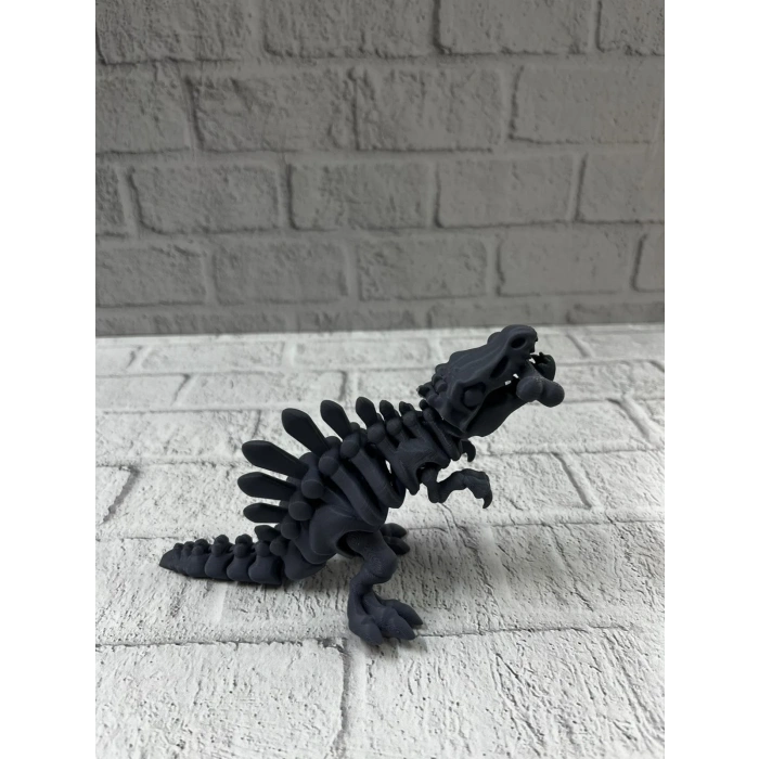 Eklemli Hareketli Dinazor Figürü Siyah – Dekoratif Masa Üstü Oyuncak