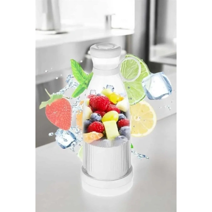 El Blender Bardak Blender Şarjlı Taşınabilir Meyve Sıkcağı Smoothie