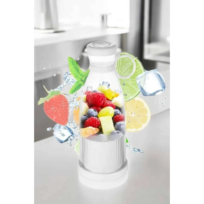 El Blender Bardak Blender Şarjlı Taşınabilir Meyve Sıkcağı Smoothie