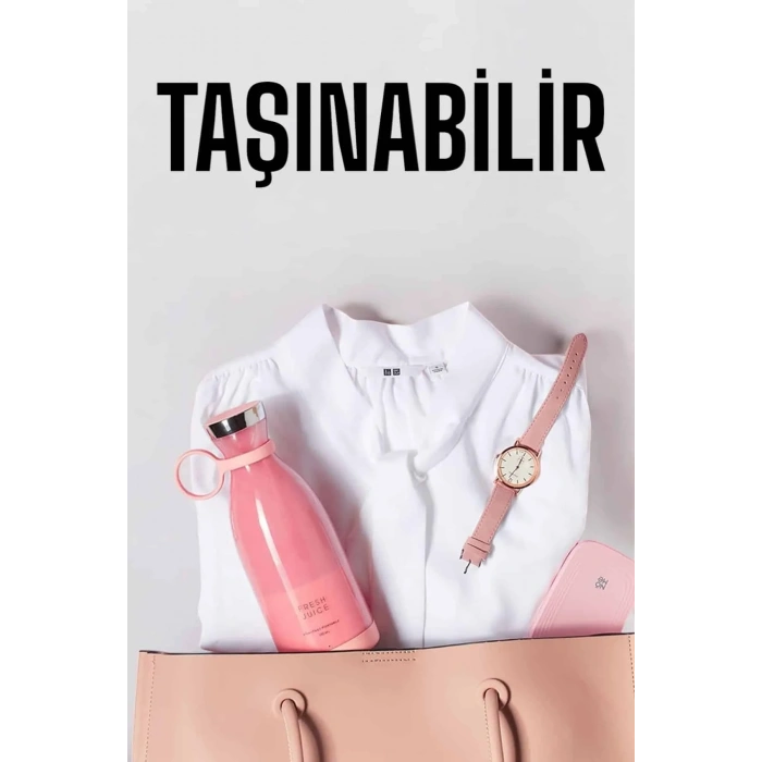 El Blender Bardak Blender Şarjlı Taşınabilir Meyve Sıkcağı Smoothie