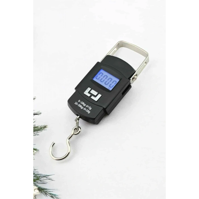 El Terazisi Dijital Göstergeli Pilli 50 Kg Ağırlık Ölçer