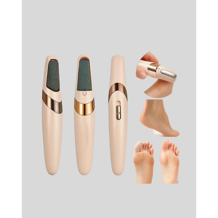 Elektrikli Ayak Törpüsü Usb Şarjlı Nasır Ve Kallus Giderici