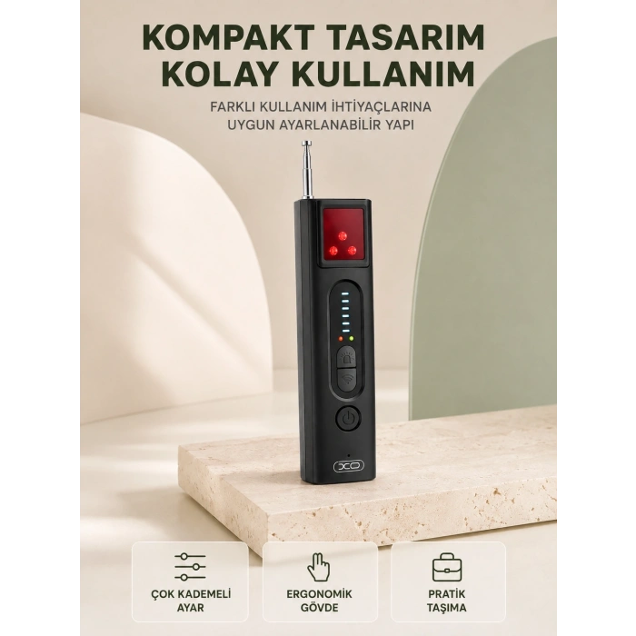 Elektronik Kontrol Cihazı Işıklı Göstergeli Hassasiyet Ayarlı Taşınabilir Model