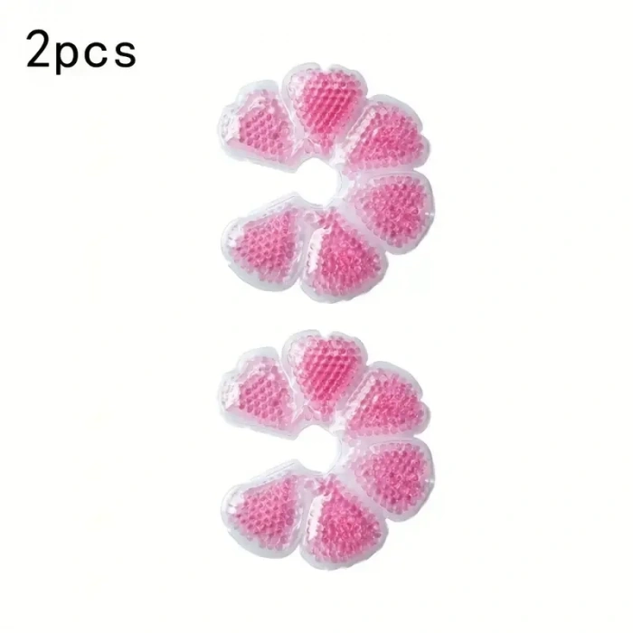 Emziren Anneler İçin 2 Li Jel Göğüs Pedi – Sıcak Ve Soğuk Kullanıma Uygun, Pvc Dolgulu, Konfor Ve Destek Sağlayan Ped (pembe)