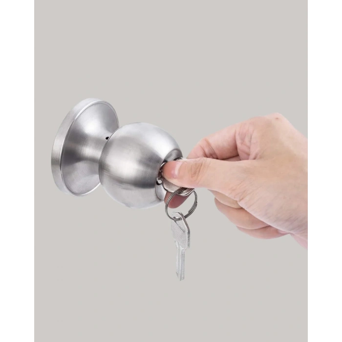 Es Güvenli Topuzlu Kapı Kilidi