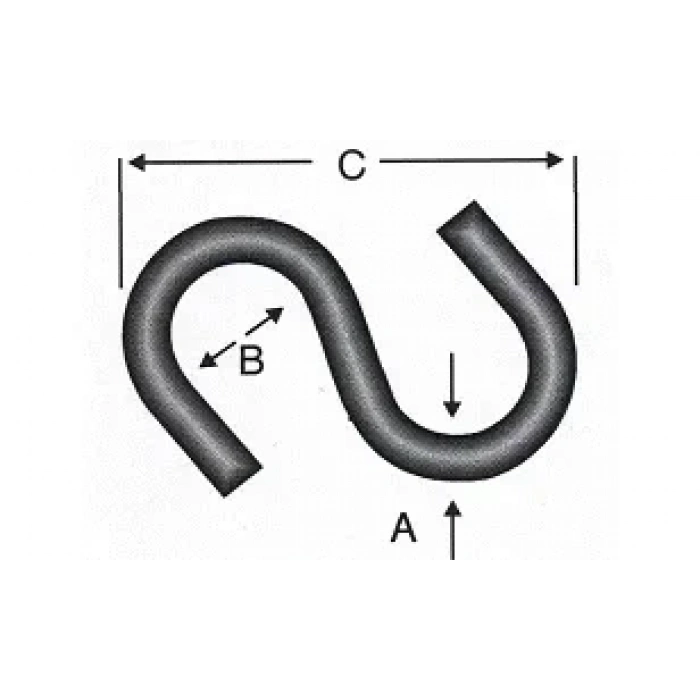 Es - S Kanca Küçük 4,2x40 - 100 Adet