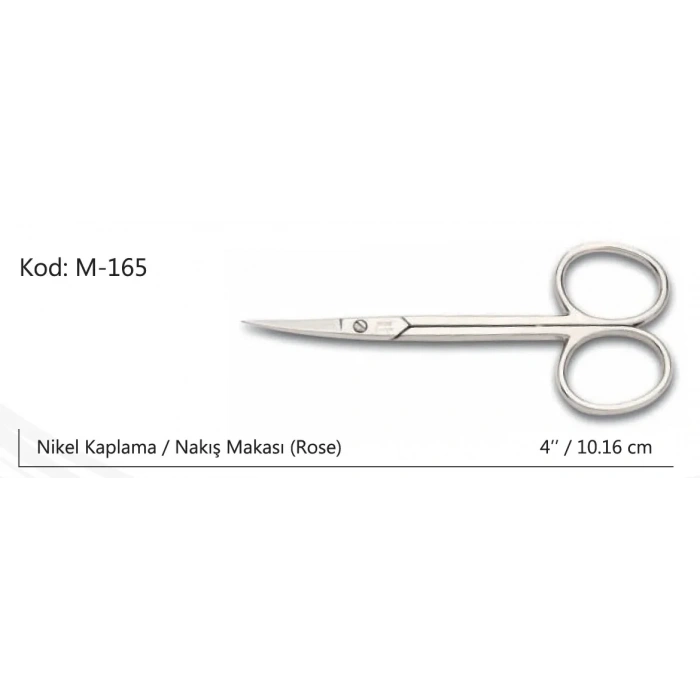 Europe Nakış Makası Süper Kalite No:4 10,16 Cm