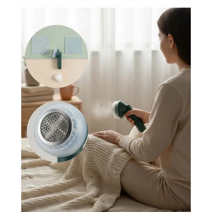 Ev Tekstilleri İçin Pratik Tüy Ve Tiftik Giderici