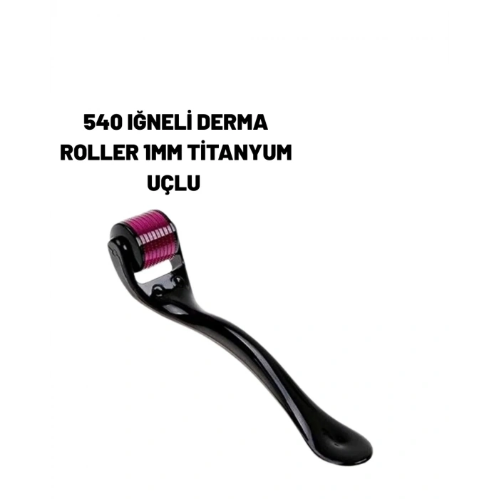 Ev Tipi Mikro İğneli Cilt Bakım Aleti – 1 Mm Titanyum Roller