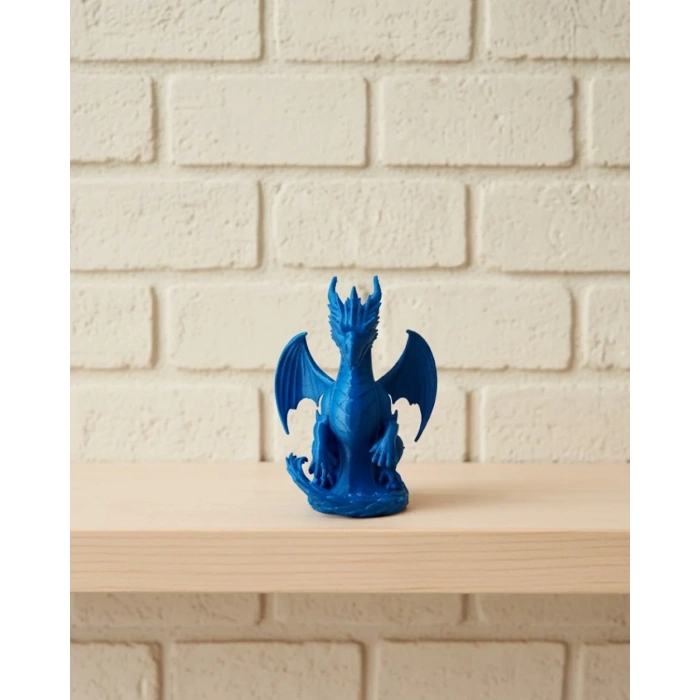 Fantastik Tasarım Ejderha Biblo 12 Cm Hediyelik Ev Ofis Aksesuarı