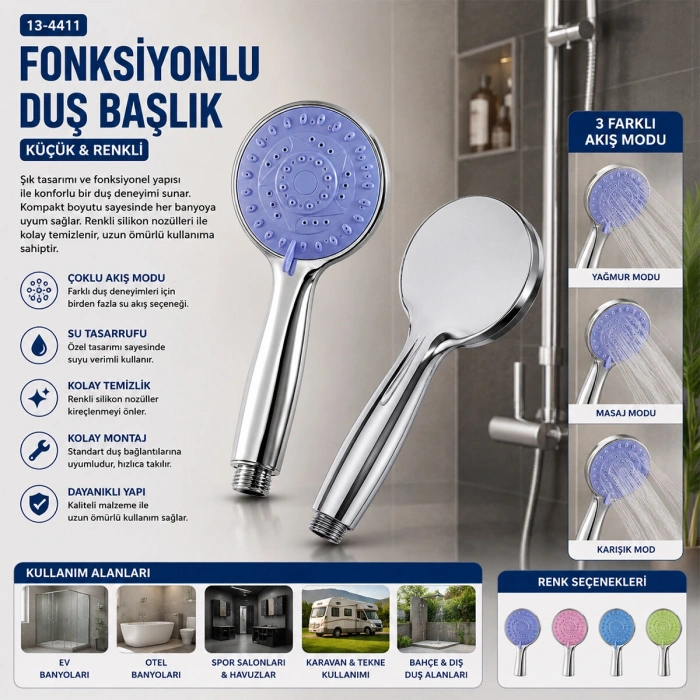 FONKSİYON KÜÇÜK EL DUŞ BAŞLIK FONKSİYONLU (5263)