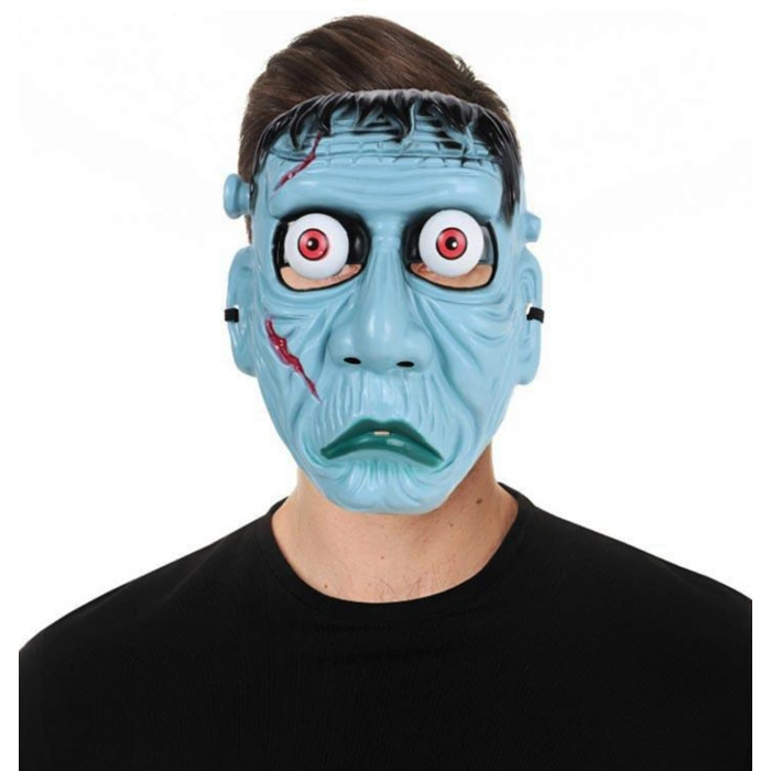 Frankenstein Temalı Sallanan Oynar Gözlü Maske (5263)