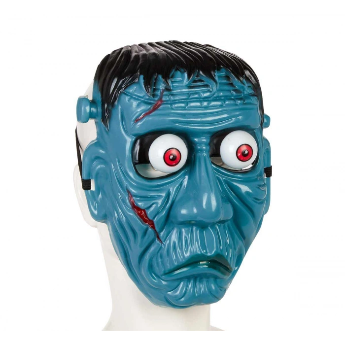 Frankenstein Temalı Sallanan Oynar Gözlü Maske (5263)