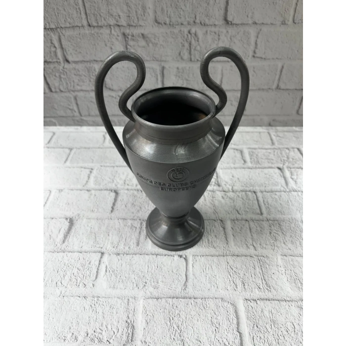 Füme Şampiyonlar Kupası 25cm Modern Dekor Ödül Biblo