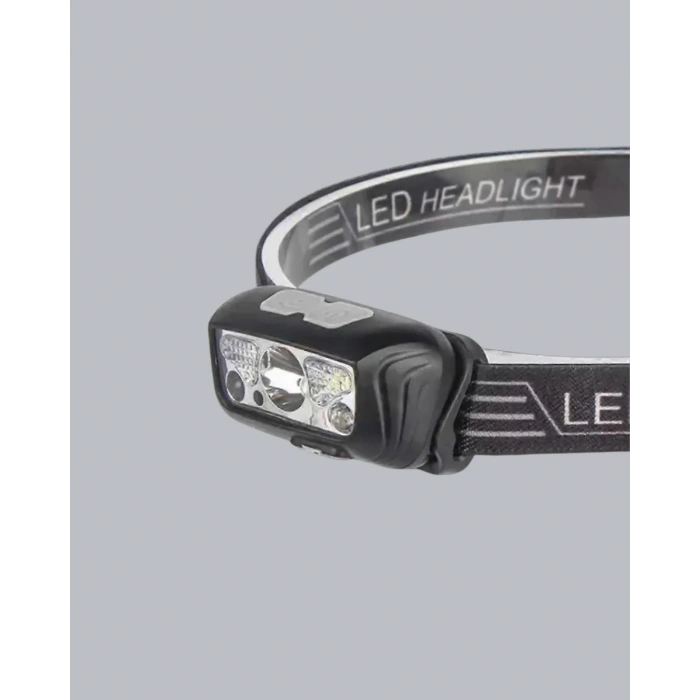 Gece Balıkçılığı İçin Ultra Parlak Şarjlı Kafa Lambası | 4 Işık Modu + Usb Şarj