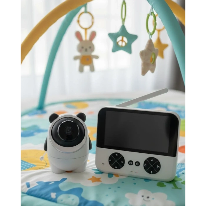 Gece Görüşlü Güvenli Bebek Monitörü 720p Hd Görüntü