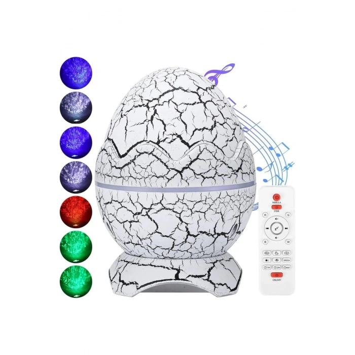 Gece Lambası Yumurta Işık Speaker Yeni Nesil Dinozor Yumurtası Görünümlü