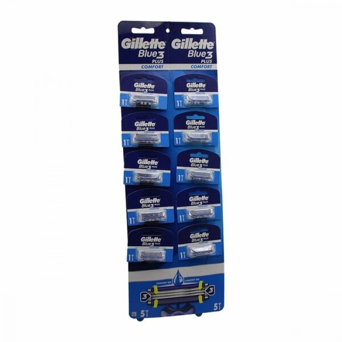 GİLLETTE BLUE3 JİLET KARTELALI 10 PARÇA (5263)