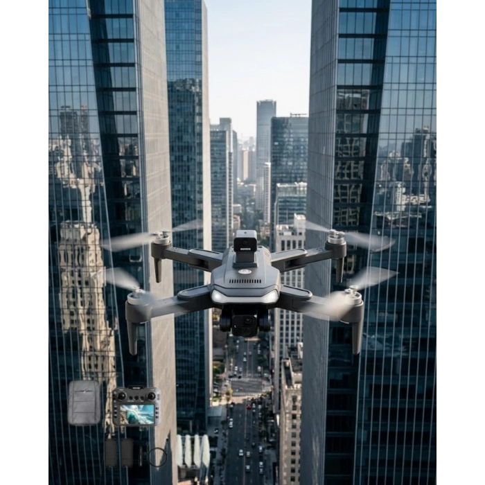Gps Ve Engel Sensörlü Katlanabilir Drone Uzun Uçuş Süresi Ve Stabil Görüntüleme Teknolojisi