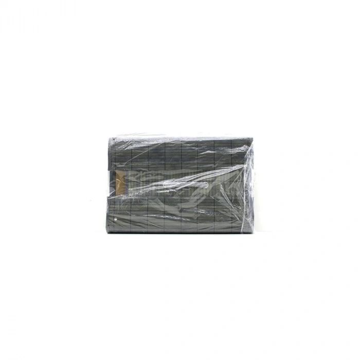 GRİ 2 BOY KARE BAMBU KENAR ORGANİZER SEPET AHŞAP ALTLIK - BEZLİ 18X21CM (5263)