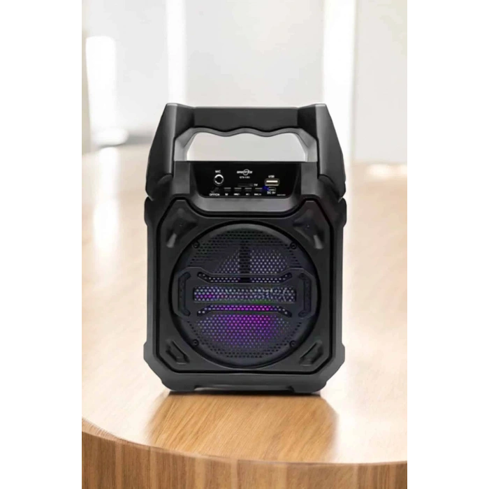 Güçlü Ve Şarj Edilebilir Bluetooth Hoparlör 6.5 İnç