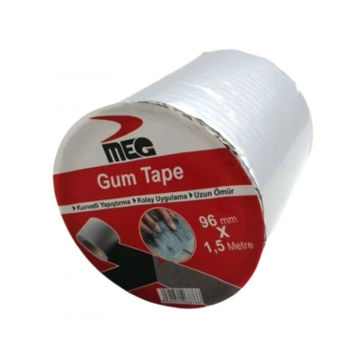GUM TAPE 96MMX1.5MT SU SIZDIRMAZ SAKIZ TAMİR BANTI (5263)