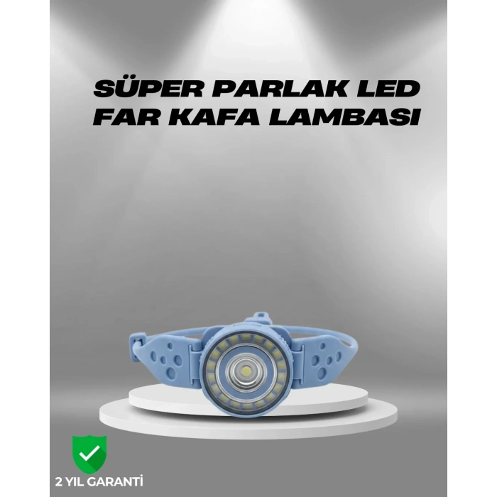 Hafif Ve Taşınabilir Kamp Kafa Lambası Ayarlanabilir Işık