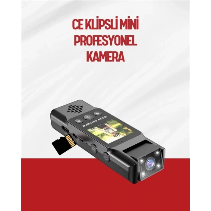 Hareket Algılayıcılı Taşınabilir Mini Kamera – 3mp Fotoğraf, Düşük Güç Tüketimi