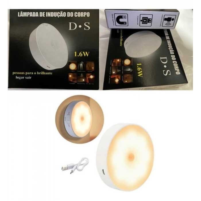 Hareket Sensörü Dolap Altı Aydınlatması USB Şarj Edilebilir LED (5263)
