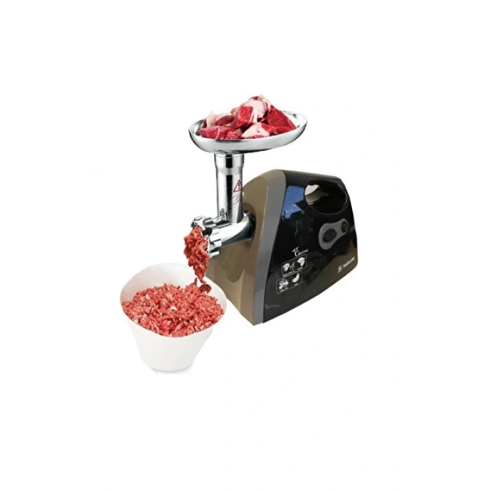 HARLEM GURME H-020 SİYAH ELEKTRİKLİ ET KIYMA MAKİNESİ 2200W (5263)