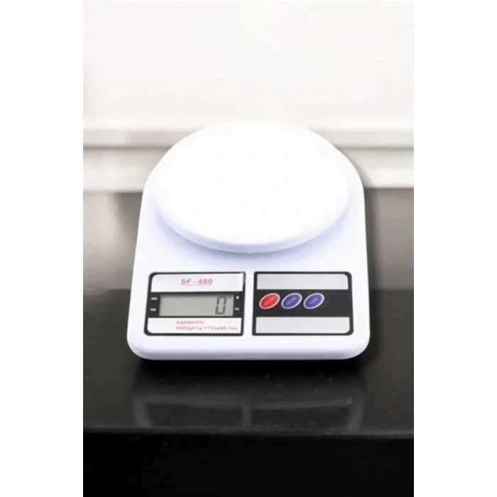Hassas Terazi 10 Kg Kapasiteli, Yüksek Hassasiyetli Dijital Mutfak Tartısı