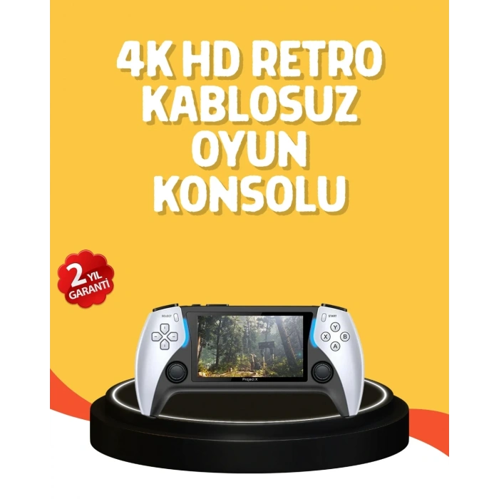 Hdmı Çıkışlı Çok Fonksiyonlu Renkli Ekranlı El Konsolu