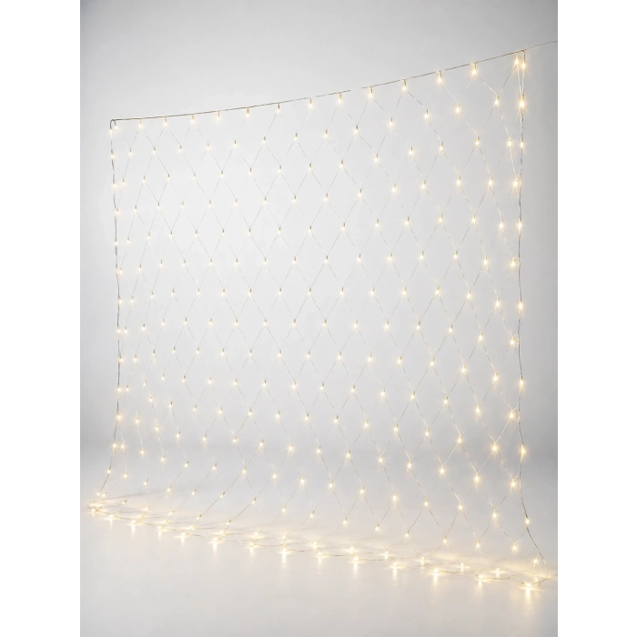 İç Ve Dış Mekân Kullanımına Uygun 3x3 Metre Led Işık Ağı