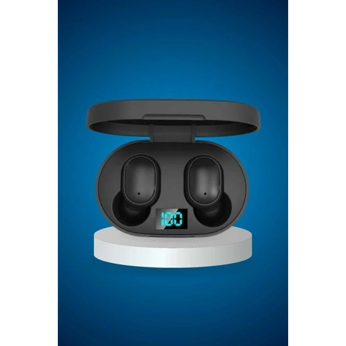 İkili Bluetooth Kulaklık Dijital Göstergeli Uzun Pil Ömrü Yüksek Ses Kaliteli