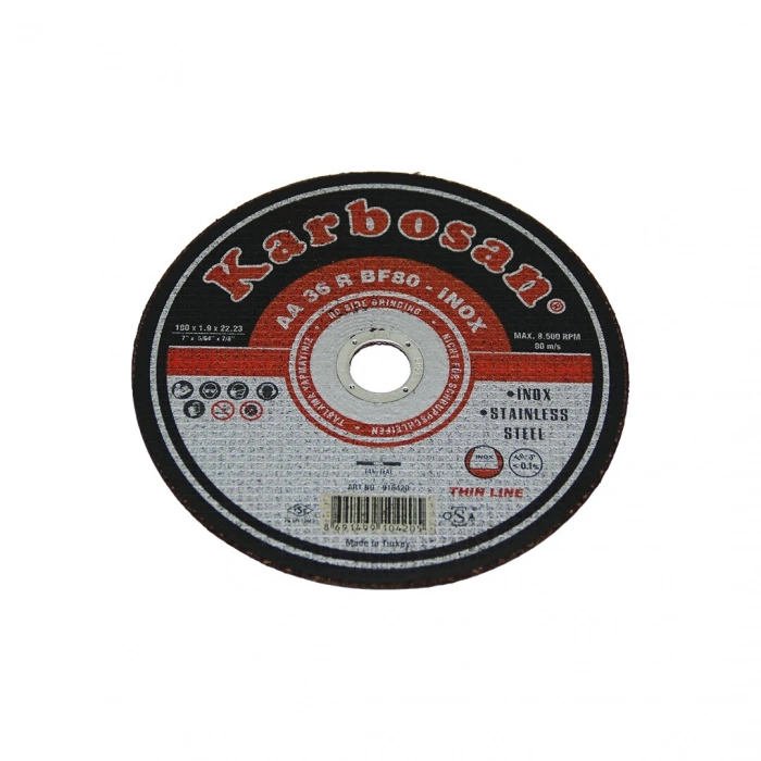 İNOX METAL KESİCİ DİSK 180MMX1.9X22 (5263)