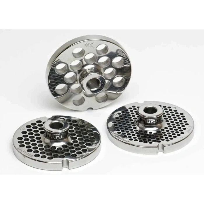 İnox Paslanmaz Kıyma Makinesi Aynası, Ağızı 12 No - 4 Mm