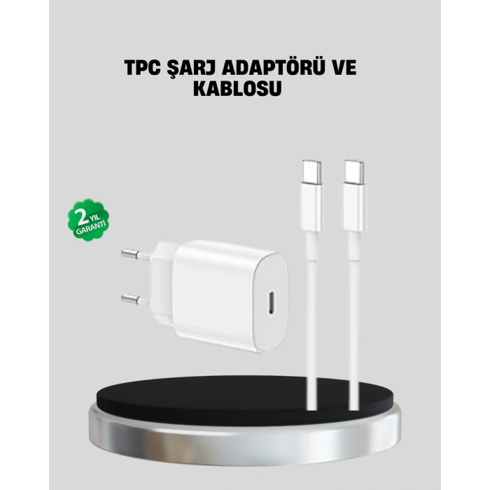 İos Uyumlu 20w Usb-c Hızlı Şarj Cihazı Telefon Ve Tablet İçin
