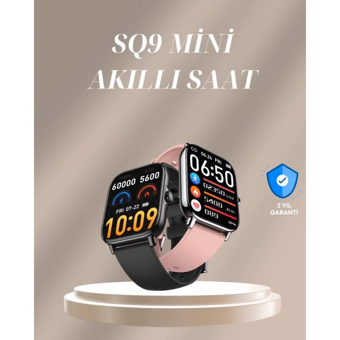 Ip67 Suya Dayanıklı Amoled Akıllı Saat Bildirim Ve Sağlık Takip Özellikli