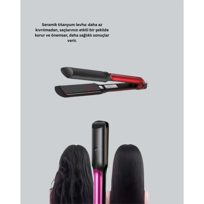 Iyon Teknolojili Düzleştirici – Düzleştirici Ve Dalga Yapma Özellikli