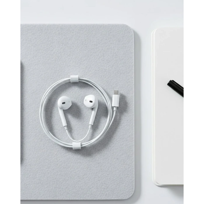 Kablolu Type C Kulak İçi Kulaklık Kristal Netliğinde Ses Kalitesi