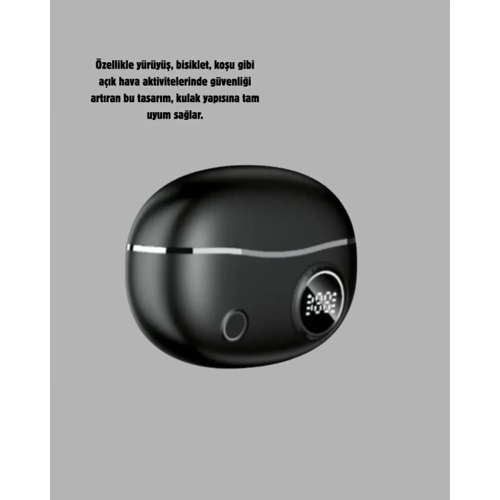 Kablosuz Açık Kulak Kulaklık Bluetooth 5.4 Type-c Hızlı Şarj 30 Saat