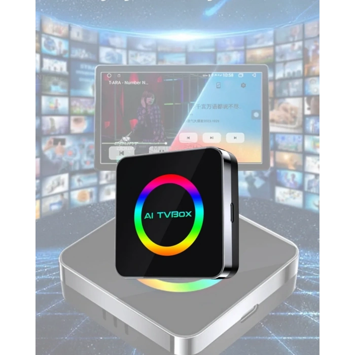 Kablosuz Android Auto Carplay Destekli Araç Multimedya Adaptörü