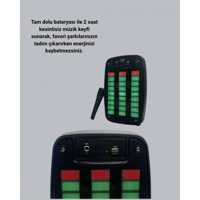 Kablosuz Bluetooth Müzik Cihazı – 2 Saat Batarya Süresi, Şık Ve Taşınabilir